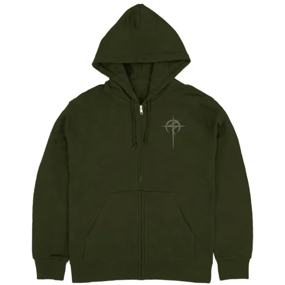 Mobile Suit Gundam: Hathaway's Flash: Mufty Zip Hoodie / Moss-M