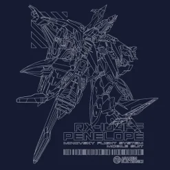 Mobile Suit Gundam Hathaway's Flash: Penelope T-Shirt / Navy-M