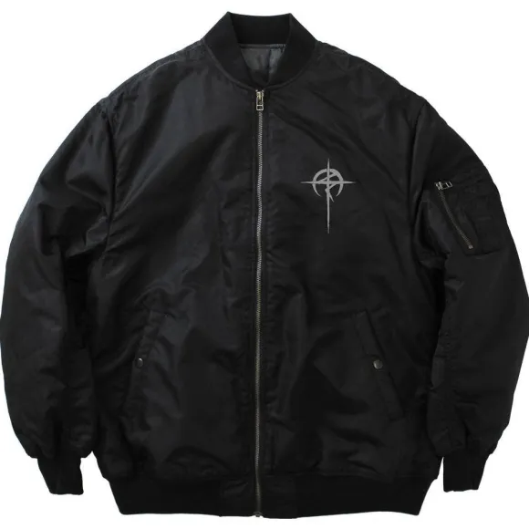 Mobile Suit Gundam: Hathaway's Flash: Mafty MA 1 Jacket Black M