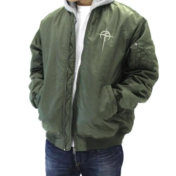 Mobile Suit Gundam: Hathaway's Flash: Mafty MA 1 Jacket Moss M