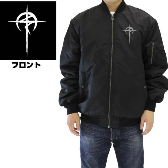 Mobile Suit Gundam: Hathaway's Flash: Mafty MA 1 Jacket Black L