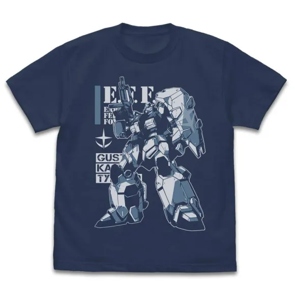 Mobile Suit Gundam Hathaway's Flash: Gustav Karl Type 00 T-Shirt / Slate-Xl