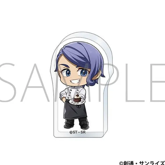 Mobile Suit Gundam: Iron-Blooded Orphans: Round Acrylic Figure / Gaelio Bauduin Patissier Style