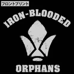 Mobile Suit Gundam: Iron-Blooded Orphans: Tekkadan Tenjiku Hoodie: Black-XL