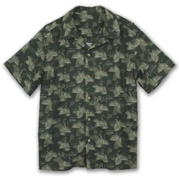 Mobile Suit Gundam Jaburo Invasion Aloha Shirt XXL