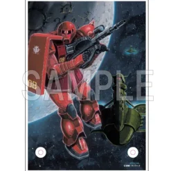 Mobile Suit Gundam: Kunio Okawara Illustration Acrylic Panel (Char's Zaku I)