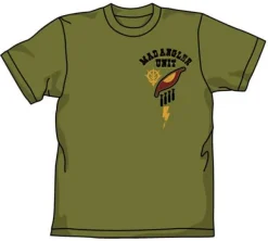 Mobile Suit Gundam: Mad Angler Corps T-Shirt / Moss-Xl