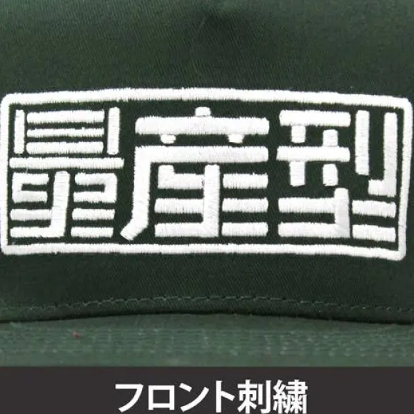 Mobile Suit Gundam: Mass Production Type Logo Embroidery Flat Visor