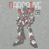 Mobile Suit Gundam Narrative: Narrative Gundam C Equipment T-shirt MIX GRAY XL