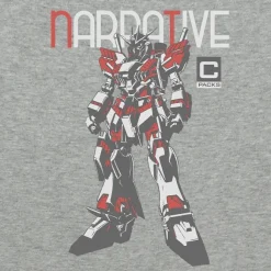 Mobile Suit Gundam Narrative: Narrative Gundam C Equipment T-shirt MIX GRAY XL