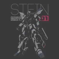 Mobile Suit Gundam Narrative: Sinanju Stein T-shirt SUMI XL