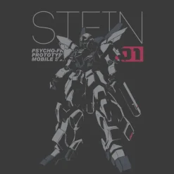 Mobile Suit Gundam Narrative: Sinanju Stein T-shirt SUMI XL