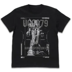 Mobile Suit Gundam: Operation V RX 78 2 Gundam T-Shirt Black L