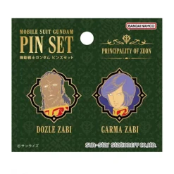 Mobile Suit Gundam Pin Set GS14 Dozle & Garma