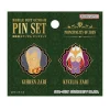 Mobile Suit Gundam Pin Set GS14 Gihren & Kycilia