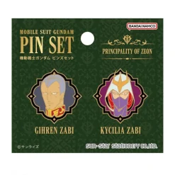 Mobile Suit Gundam Pin Set GS14 Gihren & Kycilia