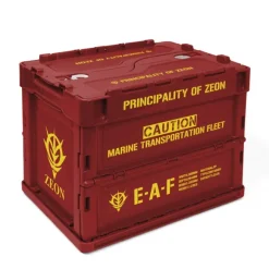 Mobile Suit Gundam: PRINCIPALITY OF ZEON Folding Container DR-S (Dark Red S)
