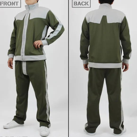 Mobile Suit Gundam: Principality Of Zeon Army Normal Suit Design Jersey (Top And Bottom Set) / L
