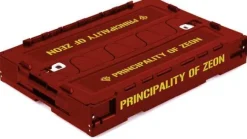 Mobile Suit Gundam: Principality Of Zeon Folding Container DR (Dark Red)
