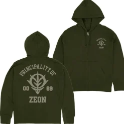 Mobile Suit Gundam: Principality Of Zeon Zip Hoodie Ver2.0 / Moss-M