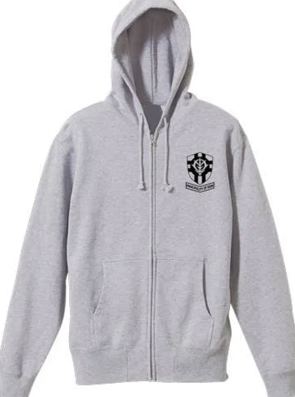 Mobile Suit Gundam: Principality of Zeon Zip Parka: Mix Gray - L