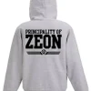 Mobile Suit Gundam: Principality of Zeon Zip Parka: Mix Gray - S