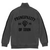 Mobile Suit Gundam: Principality of Zeon Jersey: Dark Gray x Black - M