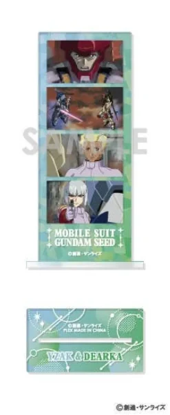 Mobile Suit Gundam Seed: Photo Cut Acrylic Stand 8. Yzak & Dearka