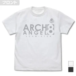 Mobile Suit Gundam SEED: United Earth Defense Force 8th Mobile Fleet Arch Angel T-shirt White M