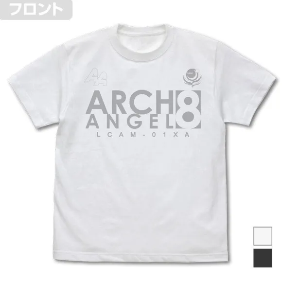 Mobile Suit Gundam SEED: United Earth Defense Force 8th Mobile Fleet Arch Angel T-shirt White M