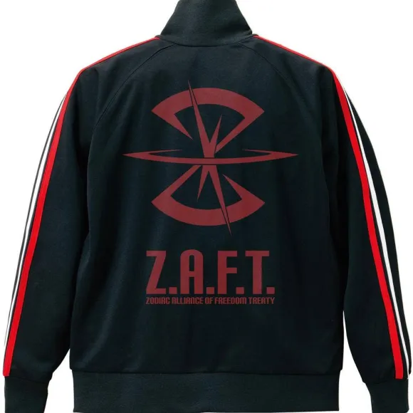 Mobile Suit Gundam SEED: Z.A.F.T. Jersey Black x White x RED L