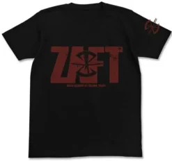 Mobile Suit Gundam SEED: Z.A.F.T Logo T-shirt / Black - L