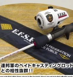 Mobile Suit Gundam Spincast Fishing Reel Earth Federation Forces