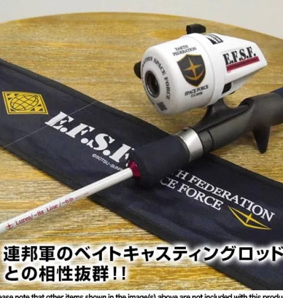 Mobile Suit Gundam Spincast Fishing Reel Earth Federation Forces