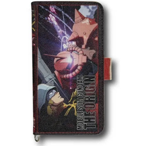 Mobile Suit Gundam: The Origin Character Flip Cover (Diary Type) (M) Char Lieutenant