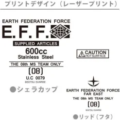 Mobile Suit Gundam: The 08th MS Team: Sierra Cup & Lid