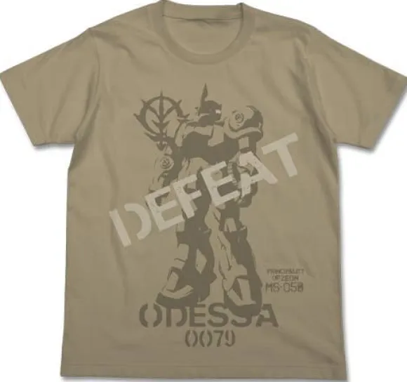Mobile Suit Gundam: The 08th MS Team: Topp's Zaku I T-Shirt: Sand Khaki-XL