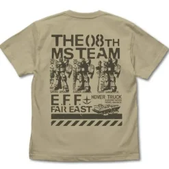 Mobile Suit Gundam: The 08th MS Team: The 08th MS Team Mobile Suit T-shirt: Sand Khaki - L