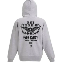 Mobile Suit Gundam: The 08th MS Team: Far East The 08th MS Team Zip Parka / Mix Gray - L