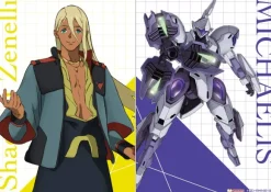 Mobile Suit Gundam The Witch From Mercury B5 Underlay Shaddiq & Michaelis