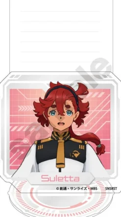 Mobile Suit Gundam The Witch From Mercury: Acrylic Clip Stand Suletta Mercury