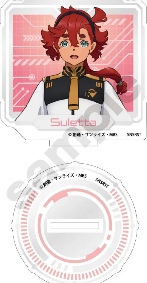 Mobile Suit Gundam The Witch From Mercury: Acrylic Clip Stand Suletta Mercury
