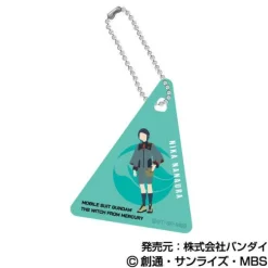 Mobile Suit Gundam The Witch From Mercury: Clear Plate Keychain 1Box 9pcs