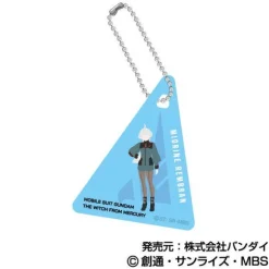 Mobile Suit Gundam The Witch From Mercury: Clear Plate Keychain 1Box 9pcs