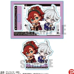 Mobile Suit Gundam The Witch From Mercury: Gyugyutto Mini Stand / Suletta & Miorine