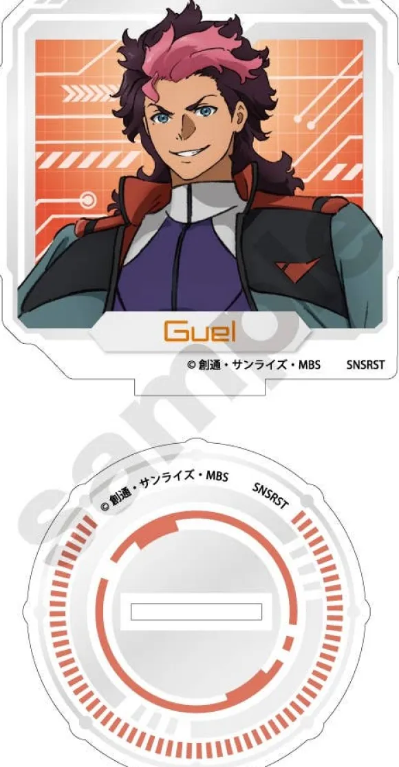 Mobile Suit Gundam The Witch From Mercury: Acrylic Clip Stand Guel Jeturk