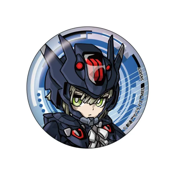 Mobile Suit Gundam The Witch From Mercury: Mecha Gurumi Can Badge Elan Ceres