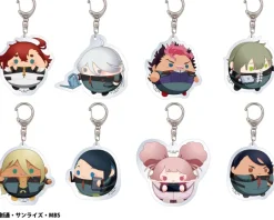 Mobile Suit Gundam The Witch From Mercury: Fuwa Kororin Acrylic Keychain 1Box 8pcs