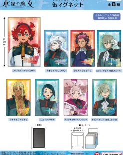 Mobile Suit Gundam The Witch From Mercury: Wet Color Series Can Magnet: 1Box (8pcs)