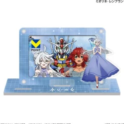 Mobile Suit Gundam The Witch From Mercury: Card Stand With Acrylic Stand Miorine Rembrand Dress Ver.